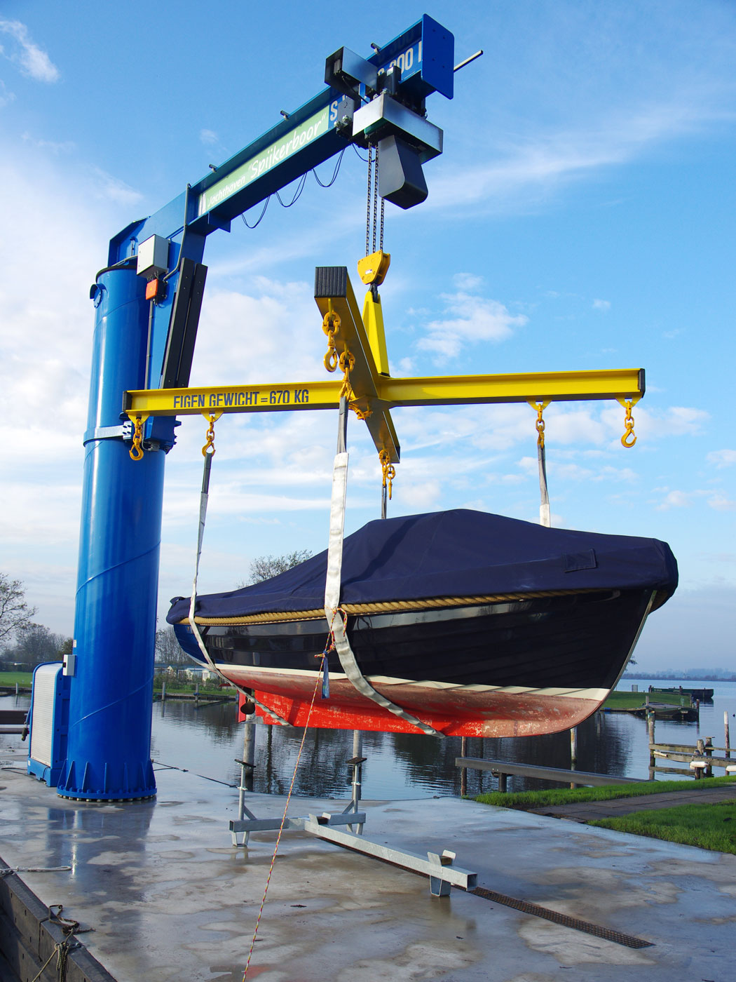 Hijsen-Sloep-botenbok